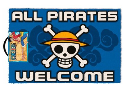 Rohožka One Piece All Pirates Welcome 40x60cm Nové