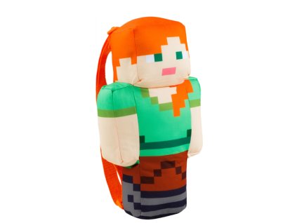 Plyšový batoh Minecraft Alex