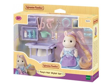Sylvanian Families Poník s vlasy v kadeřnictví