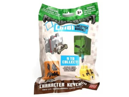 Klíčenka Minecraft Backpack Buddies Ser.3