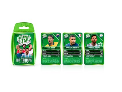 Top Trumps World Football Stars Nové