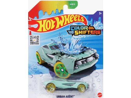 Hot Wheels City Color Shifters Urban Agent zelený