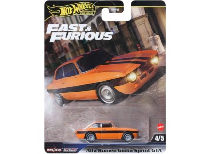 Hot Wheels Premium Fast and Furious Alfa Romeo Giulia Sprint GTA