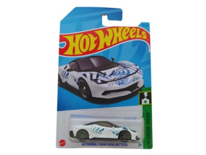 Hot Wheels Automobili Pininfarina Battista bílé