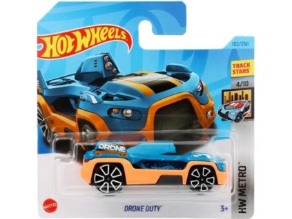 Hot Wheels Drone Duty oranžové