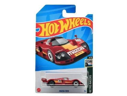 Hot Wheels Mazda 787B červená
