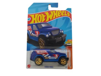 Hot Wheels Power Panel modré