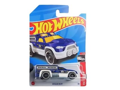 Hot Wheels Rescue Duty modré