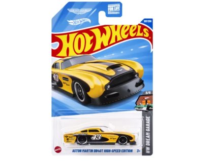 Hot Wheels Aston Martin DB4GT High Speed Edition žlutý