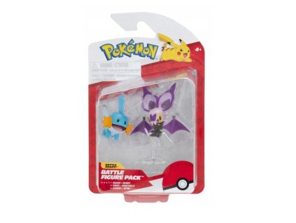 Figurky Pokémon Battle Mudkip a Noibat