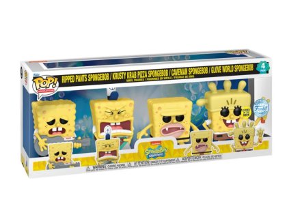 Funko Pop! Spongebob 4Pack EMEA Nové