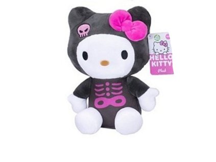 Plyšák Hello Kitty Halloween černý 23cm Nové