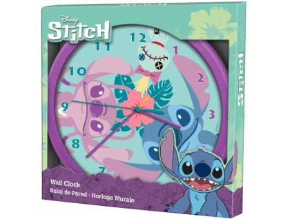 Nástěnné hodiny Disney Stitch