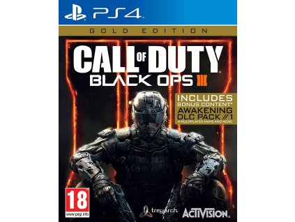 PS4 Call of Duty Black Ops 3 Gold Edition