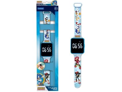 Hodinky Ježek Sonic Led