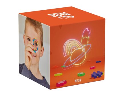 Stavebnice Plus Plus Mini Neon 600ks