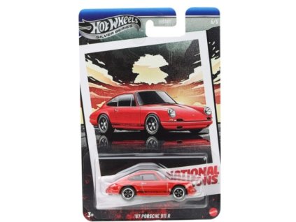 Hot Wheels Silver Series National Icons 67 Porsche 911 R