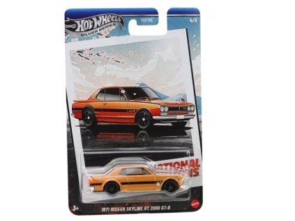 Hot Wheels Silver Series National Icons 1971 Nissan Skyline HT 2000 GT R