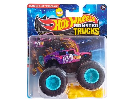 Hot Wheels Monster Trucks Crash Legends Humvee 4Ct Fastback 2025