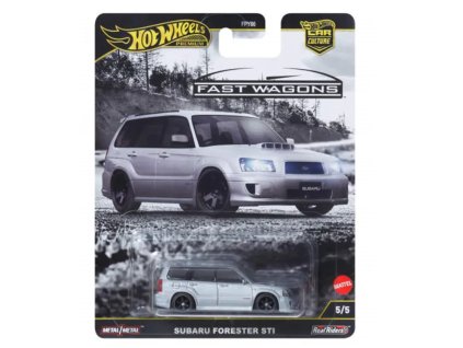 Hot Wheels Premium Car Culture Fast Wagons Subaru Forester STI