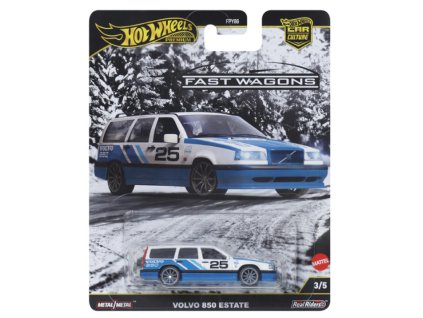 Hot Wheels Premium Car Culture Fast Wagons Volvo 850 Estate