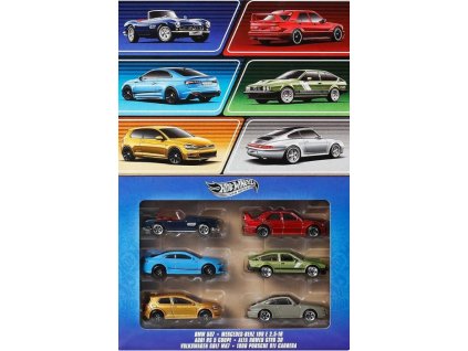 Hot Wheels Euro Style Multipack Case