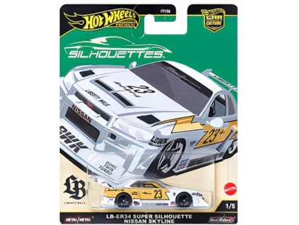 Hot Wheels Premium Car Culture Silhouettes LB ER34 Super Silhouette Nissan Skyline