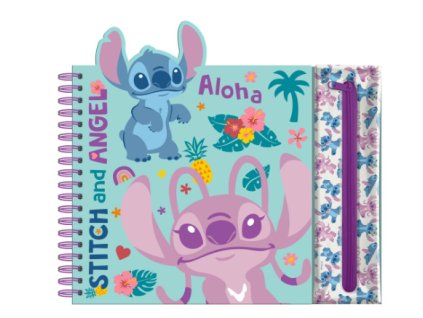 Zápisník Disney Stitch s aktivitami Nové