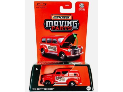 Matchbox Moving Parts 2022 Alfa Romeo Stelvio červené