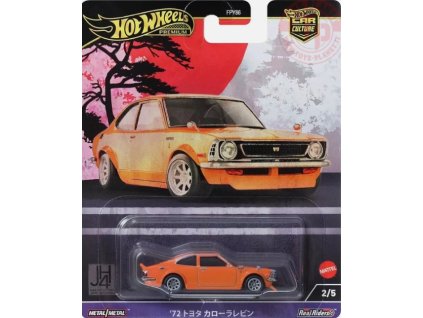 Hot Wheels Premium Car Culture Japan Historics 4 72 Toyota Corolla Levin