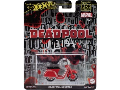 Hot Wheels Premium Marvel Deadpool Deadpool Scooter