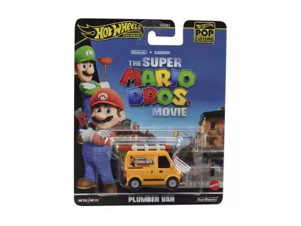Hot Wheels Premium Super Mario Bros Plumber Van
