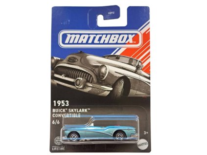 Matchbox 1953 Buick Skylark Convertible modré