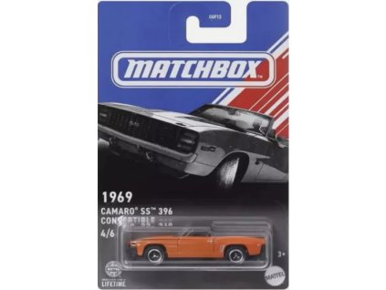 Matchbox 1969 Camaro SS 396 Convertible