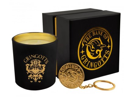 Svíčka s klíčenkou Harry Potter Gringottova banka