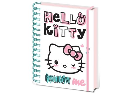 Kroužkový blok Hello Kitty A5