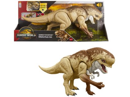 Figurka Jurský svět Rebirth Rumble N Rampage Distortus Rex Nové