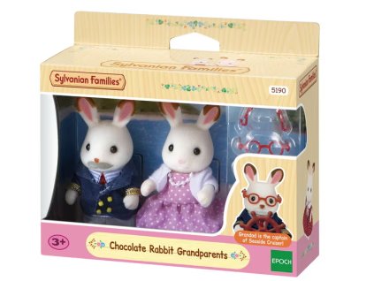 Sylvanian Families 5190 Babička a dědeček čokoládových králíků