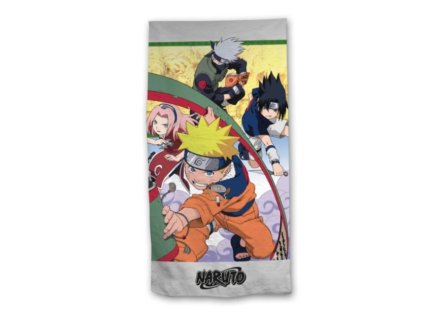 Osuška Naruto, Sasuke, Sakura and Kakashi 90x170cm