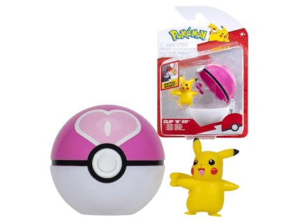Pokémon Clip N Go Pikachu and Loveball