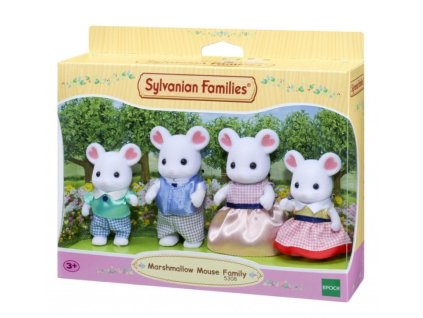 Sylvanian Families 5308 Rodina Marshmallow Myšek