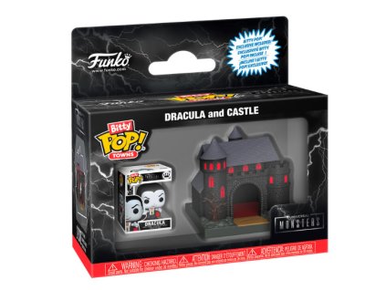 Funko Bitty Pop! Universal Monsters Draculas Castle with Dracula