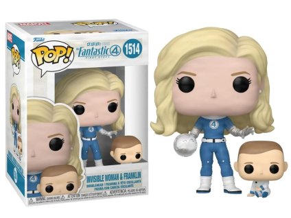 Funko Pop! 1514 Marvel Invisible Woman and Franklin