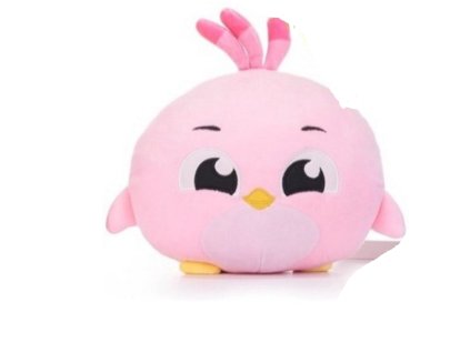 Plyšák Angry Birds růžový 19cm