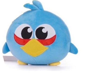 Plyšák Angry Birds modrý 19cm