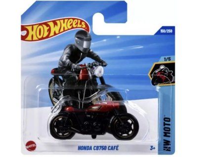 Hot Wheels Honda CB750 Café červená