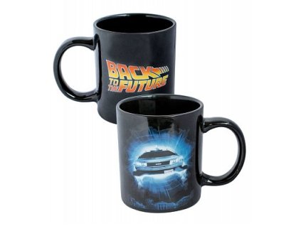 Hrnek Back to the Future černý 320ml
