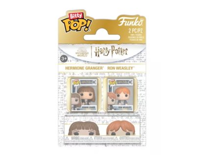 Funko Bitty Pop! Harry Potter Ron and Hermione Nové