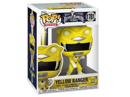Funko Pop! 1781 Power Rangers Yellow Ranger Glows in the Dark