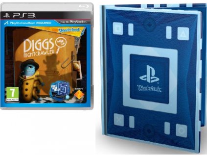PS3 Wonderbook Diggs Nightcrawler + Wonderbook CZ